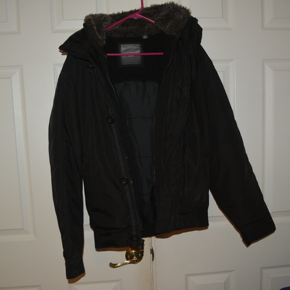 Mens Black Weatherproof Jacket - like new